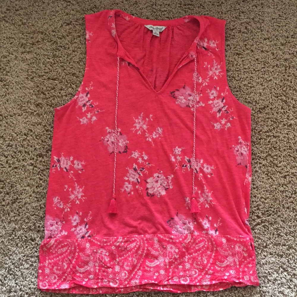 Lucky Brand pink top